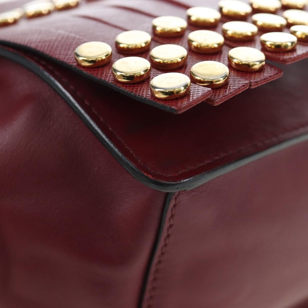 Prada Idol Studded Fringe Saffiano Leather - Picture 9 of 16